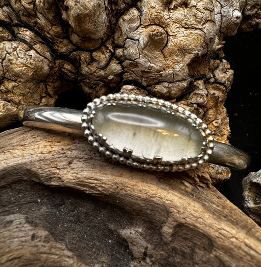 Utah honeycomb calcite bracelet