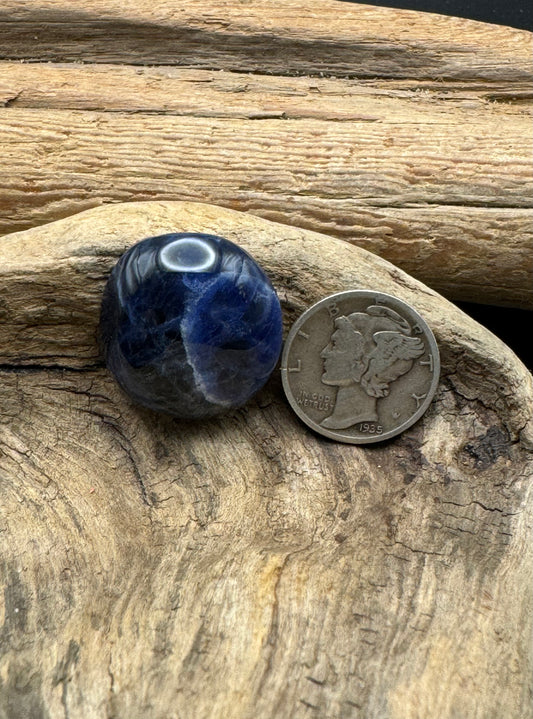 Blue sodalite Cabochon