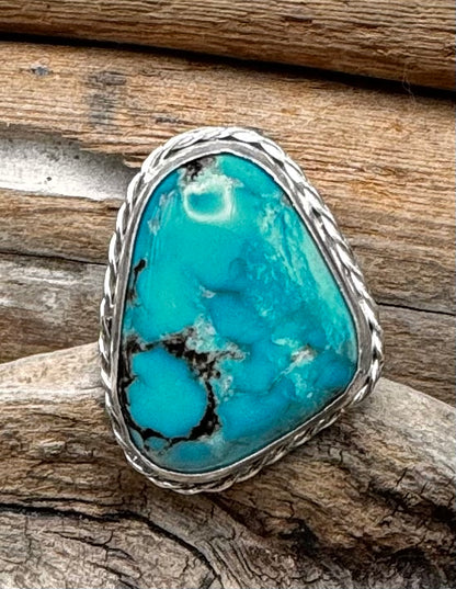 Turquoise Ring exquisite sleeping  beauty turquoise.