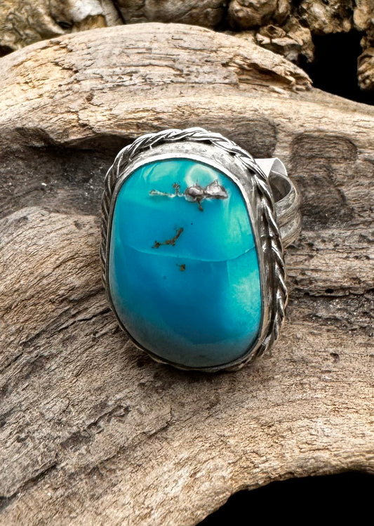 Turquoise ring amazing sleeping beauty turquoise