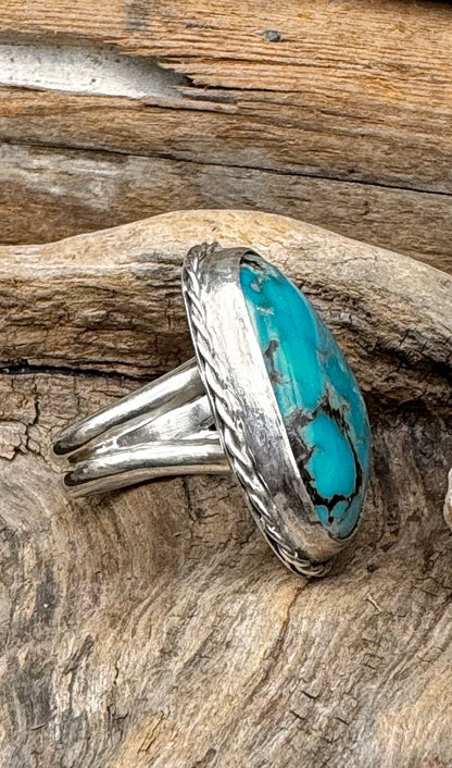 Turquoise Ring exquisite sleeping  beauty turquoise.