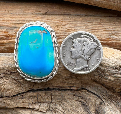 Turquoise ring amazing sleeping beauty turquoise