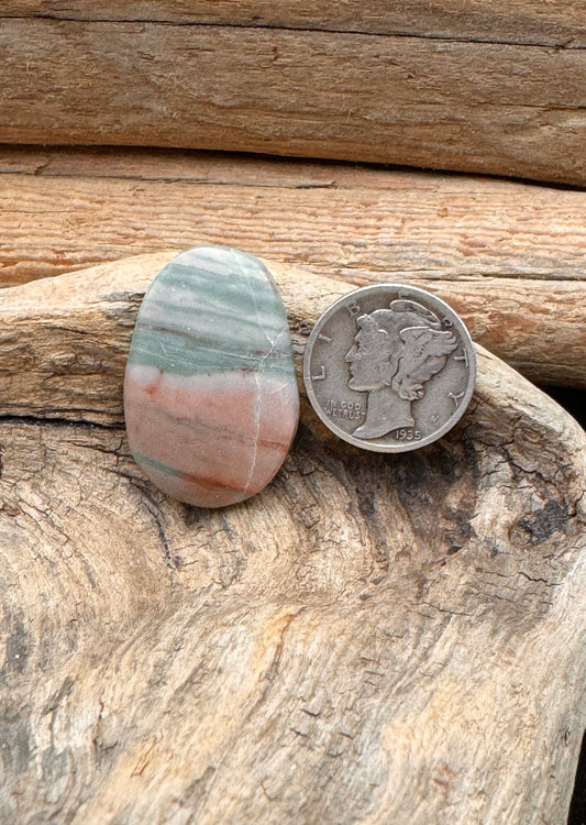 Watermelon Jasper cabochon ￼