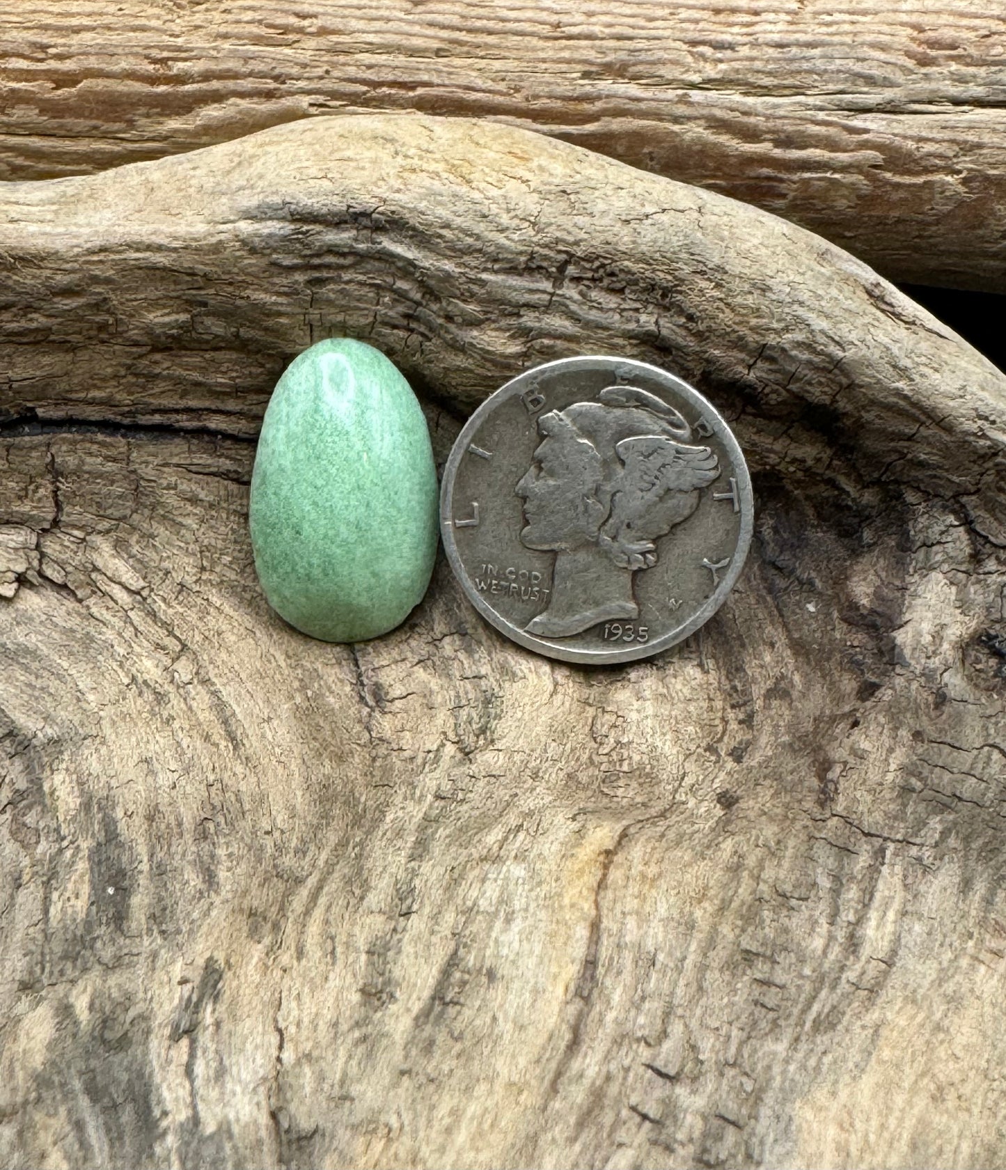 Clay canyon variscite cabochon