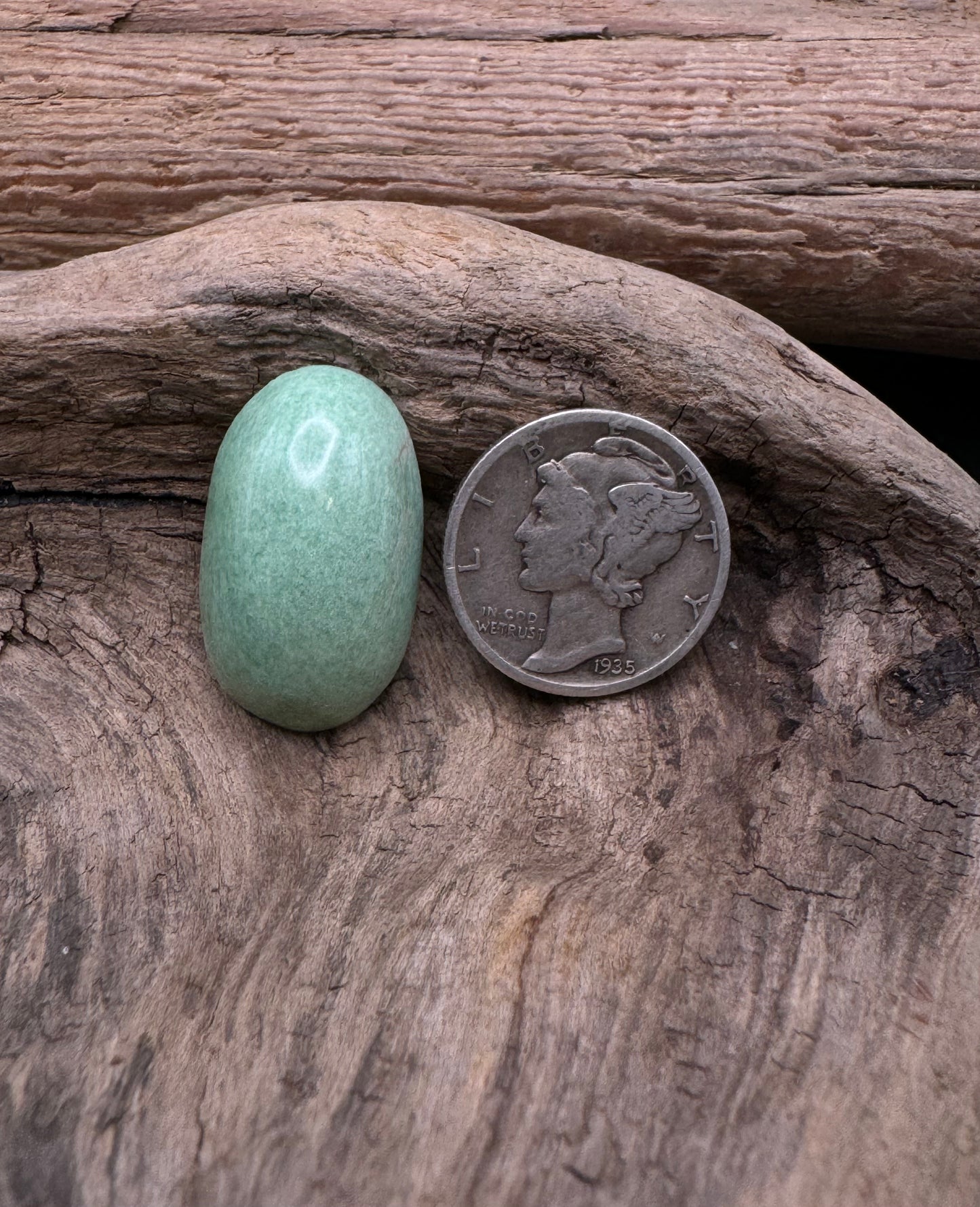 Clay canyon variscite cabochon