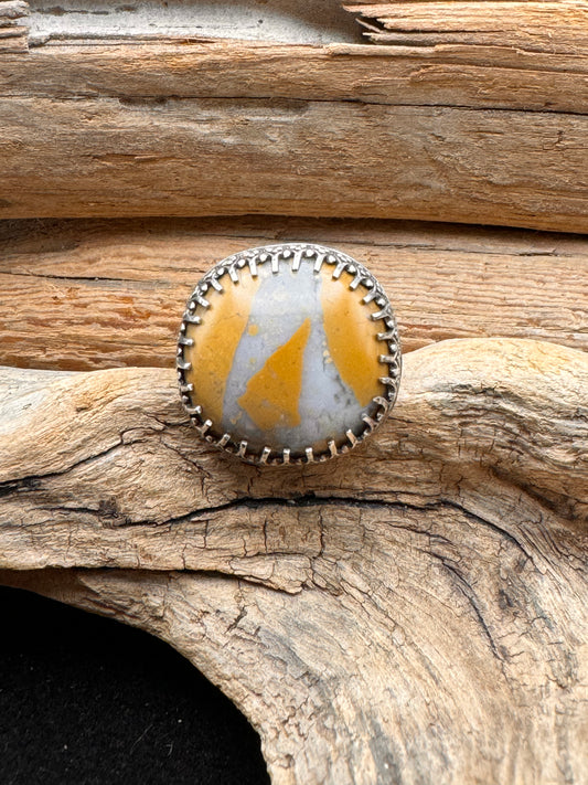 Caramel Jasper ring