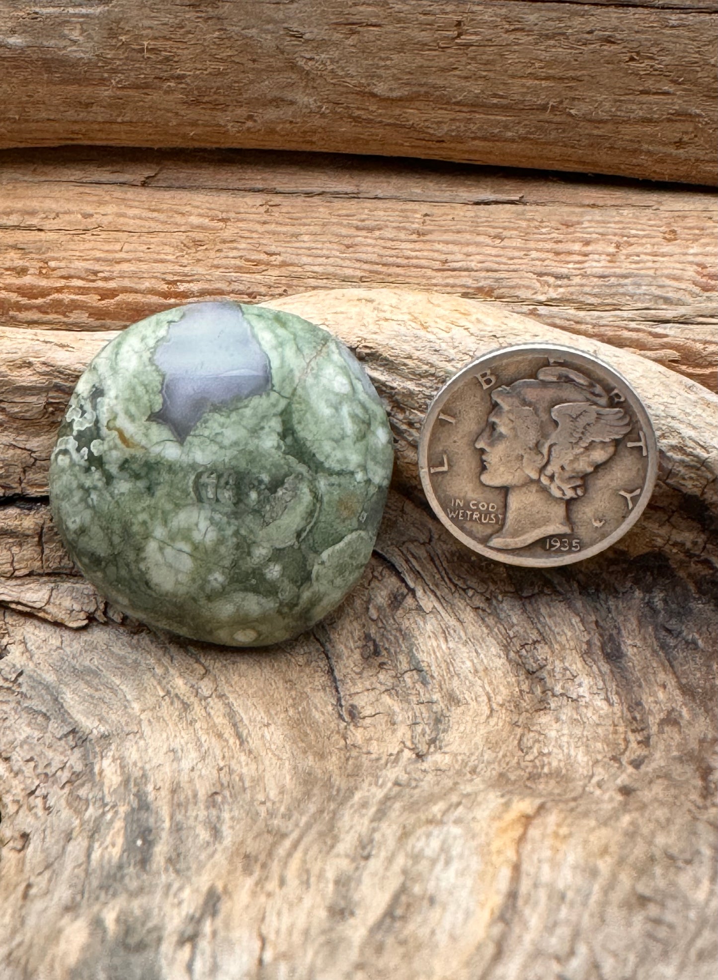 Rainforest Jasper Cabochon